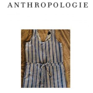 Anthropologie Striped Jumpsuit Size S MAKE OFFER